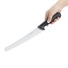 Cuchillo de repostería negro de 25 cm - Hygiplas - Fourniresto