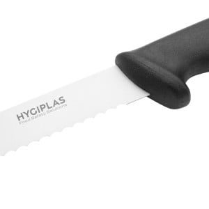 Cuchillo de repostería negro de 25 cm - Hygiplas - Fourniresto