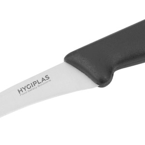 Peeling Knife Black Blade 6.5 cm - Hygiplas - Fourniresto