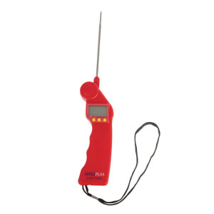 Red Easytemp Thermometer - Hygiplas - Fourniresto