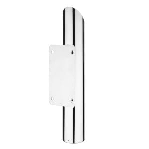 Cenicero de pared cilíndrico de acero inoxidable Ø 75 mm - Bolero - Fourniresto