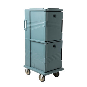 Carro Ultra Azul Pizarra de Polipropileno 114 L - Cambro - Fourniresto