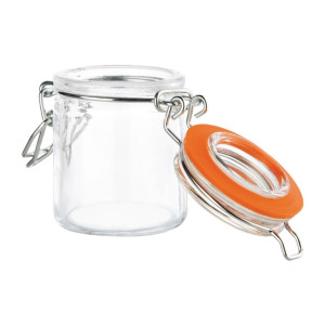 Mini Bocal À Conserves En Verre 50 Ml - Lot De 12 - Vogue - Fourniresto