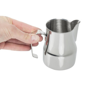 Jarra de leche de acero inoxidable para café con asa 500 ml - FourniResto - Fourniresto