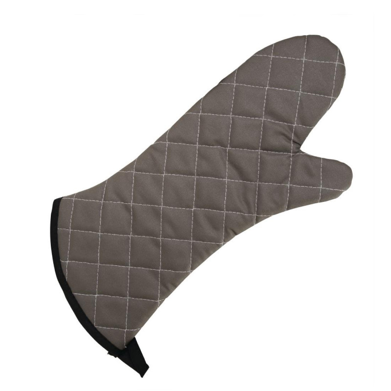 Flame Retardant Light Brown Mitten 430 mm - Vogue - Fourniresto