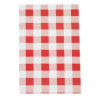 Papel encerado Vichy rojo 190 x 310 mm - Lote de 200 - FourniResto - Fourniresto