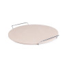 Piedra para pizza redonda con soporte Ø 380 mm - FourniResto - Fourniresto