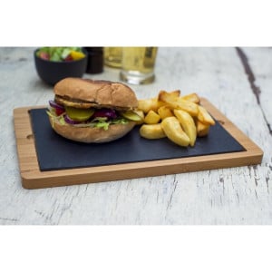 Plat en Ardoise pour Plateau 280 x 100 mm - Lot de 2 - Olympia - Fourniresto