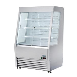 Vitrina mural refrigerada positiva con 3 estantes de 918 mm - Polar - Fourniresto