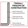 Sartén de cobre de 3 capas para inducción Ø 240 mm - Vogue - Fourniresto