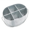 Galvanized Table Organizer 245 x 175 mm - Olympia - Fourniresto