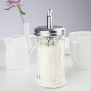 Sugar Dispenser with 19 mm Spout Ø 75 mm - Olympia - Fourniresto