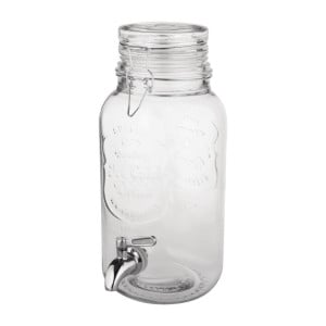 Retro Beverage Dispenser with Metal Closure 3.6 L - Olympia - Fourniresto