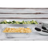 Bandeja rectangular de aluminio GN 1/1 9,6 L - Lote de 5 - Fiesta - Fourniresto