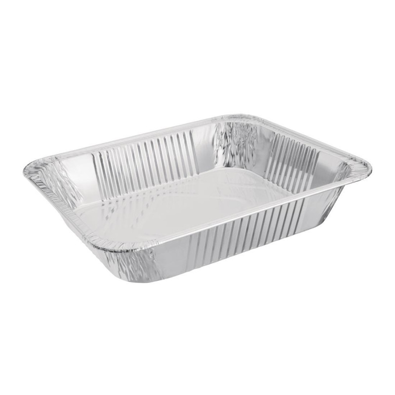 Bandeja Rectangular de Aluminio GN 1/2 3,6 L - Lote de 5 - Fiesta - Fourniresto