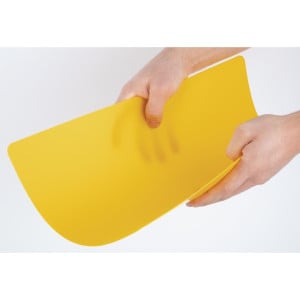 Tablas de cortar flexibles de polipropileno de 300 mm - Juego de 6 - Hygiplas - Fourniresto