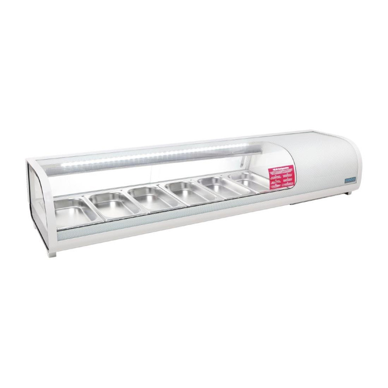 Vitrina Refrigerada para Tapas 6 x GN 1/3 - Polar