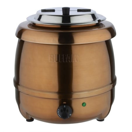 Copper Soup Pot 10 L - Buffalo - Fourniresto