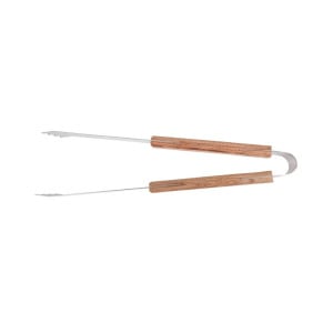 Set de Barbacoa de Acero Inoxidable y Madera 4 Utensilios - DEGLON - Fourniresto