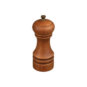 Salt and Pepper Mill in Aged Wood Effect 150 mm - Olympia - Fourniresto