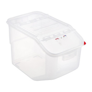 Caja de ingredientes transparente 50 L - Araven - Fourniresto