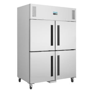 Armario refrigerado positivo de 2 puertas GN 2/1 Serie G 1200 L - Polar - Fourniresto