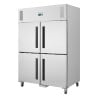 Armario refrigerado positivo de 2 puertas GN 2/1 Serie G 1200 L - Polar - Fourniresto