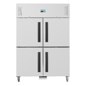 Armario refrigerado positivo de 2 puertas GN 2/1 Serie G 1200 L - Polar - Fourniresto