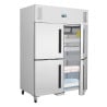 Armario refrigerado positivo de 2 puertas GN 2/1 Serie G 1200 L - Polar - Fourniresto