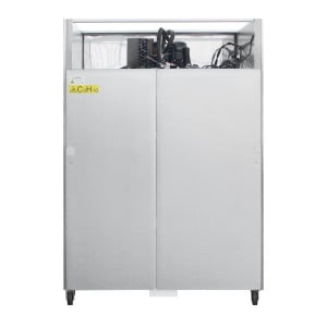 Armario refrigerado positivo de 2 puertas GN 2/1 Serie G 1200 L - Polar - Fourniresto