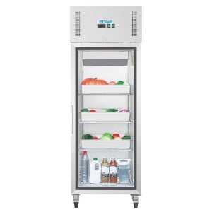 Vitrina refrigerada positiva simple GN 2/1 serie G 600 L - Polar - Fourniresto