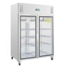 Vitrina refrigerada positiva simple GN 2/1 Serie G 600 L - Polar - Fourniresto