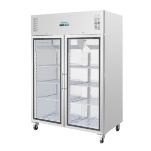 Vitrina refrigerada positiva simple GN 2/1 Serie G 600 L - Polar - Fourniresto