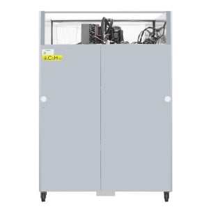 Vitrina refrigerada positiva simple GN 2/1 Serie G 600 L - Polar - Fourniresto