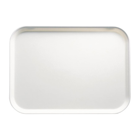 Bandeja de fibra de vidrio Camtray blanca de 45,7 cm - Cambro - Fourniresto