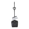 Black Dustpan and Brush Set - Jantex - Fourniresto