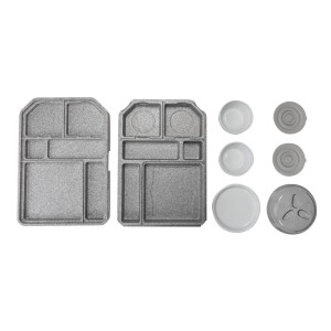 Plateau Tablotherm EPP avec Vaisselle  - Cambro - Fourniresto