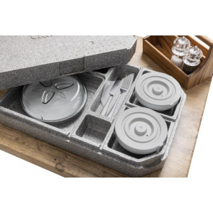 Bandeja Tablotherm EPP con Vajilla - Cambro - Fourniresto