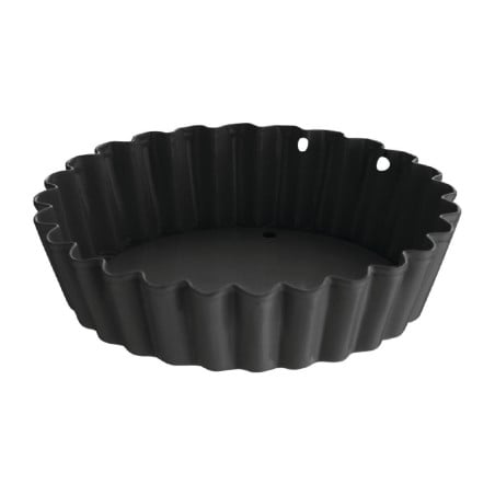 Molde para tartaletas canelé antiadherente con fondo desmontable de 8 cm - Lote de 3 - Vogue - Fourniresto