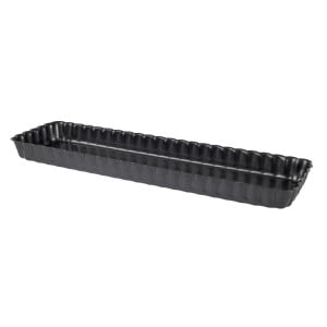 Molde para tarta rectangular antiadherente con fondo desmontable de 360 mm - De Buyer - Fourniresto