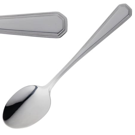 Dessert Spoon Monaco In Stainless Steel - Set of 12 - Olympia - Fourniresto