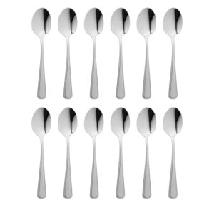 Dessert Spoon Monaco In Stainless Steel - Set of 12 - Olympia - Fourniresto