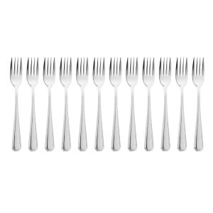 Table Fork Monaco In Stainless Steel - Set Of 12 - Olympia - Fourniresto