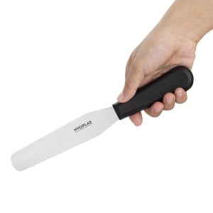 Cuchillo espátula de hoja recta de acero inoxidable de 150 mm - Hygiplas - Fourniresto