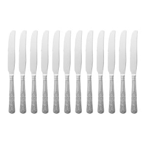 Table Knife Kings In Stainless Steel - Set Of 12 - Olympia - Fourniresto