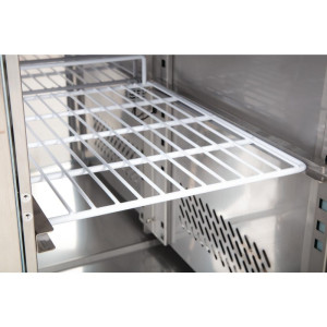 Zócalo refrigerado positivo GN 1/1 Serie U 4 puertas 420L - Polar - Fourniresto