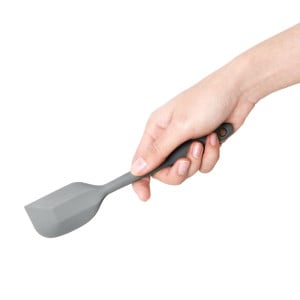 Mini Spatule Maryse Grise en Silicone Résistant à la chaleur 205mm - Vogue - Fourniresto