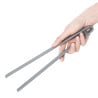 Grey Heat-Resistant Silicone Tongs 290mm - Vogue - Fourniresto