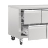 Refrigerated Table Gn 1/1 Ventilated 8 Drawers Series U - 616 L - Polar