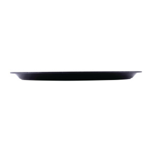 Plato Antideslizante Negro Blackline Redondo Ø 310mm - Roltex - Fourniresto